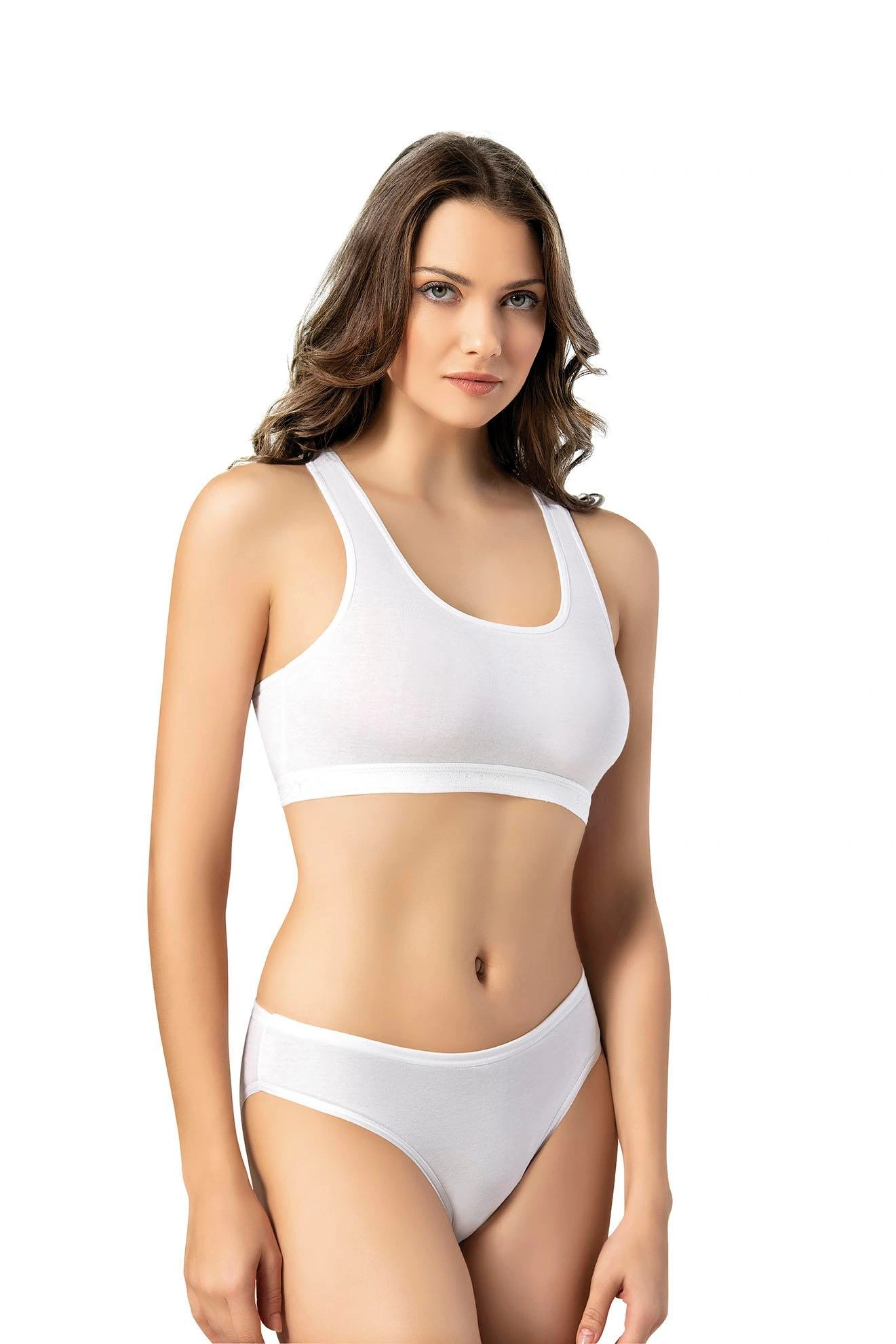 Bayan Geniş Askı Pedli Bustiyer