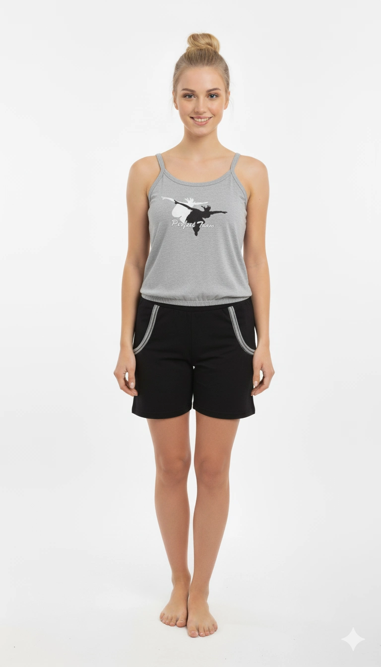 Berrak Bayan Şort Takımı 5113