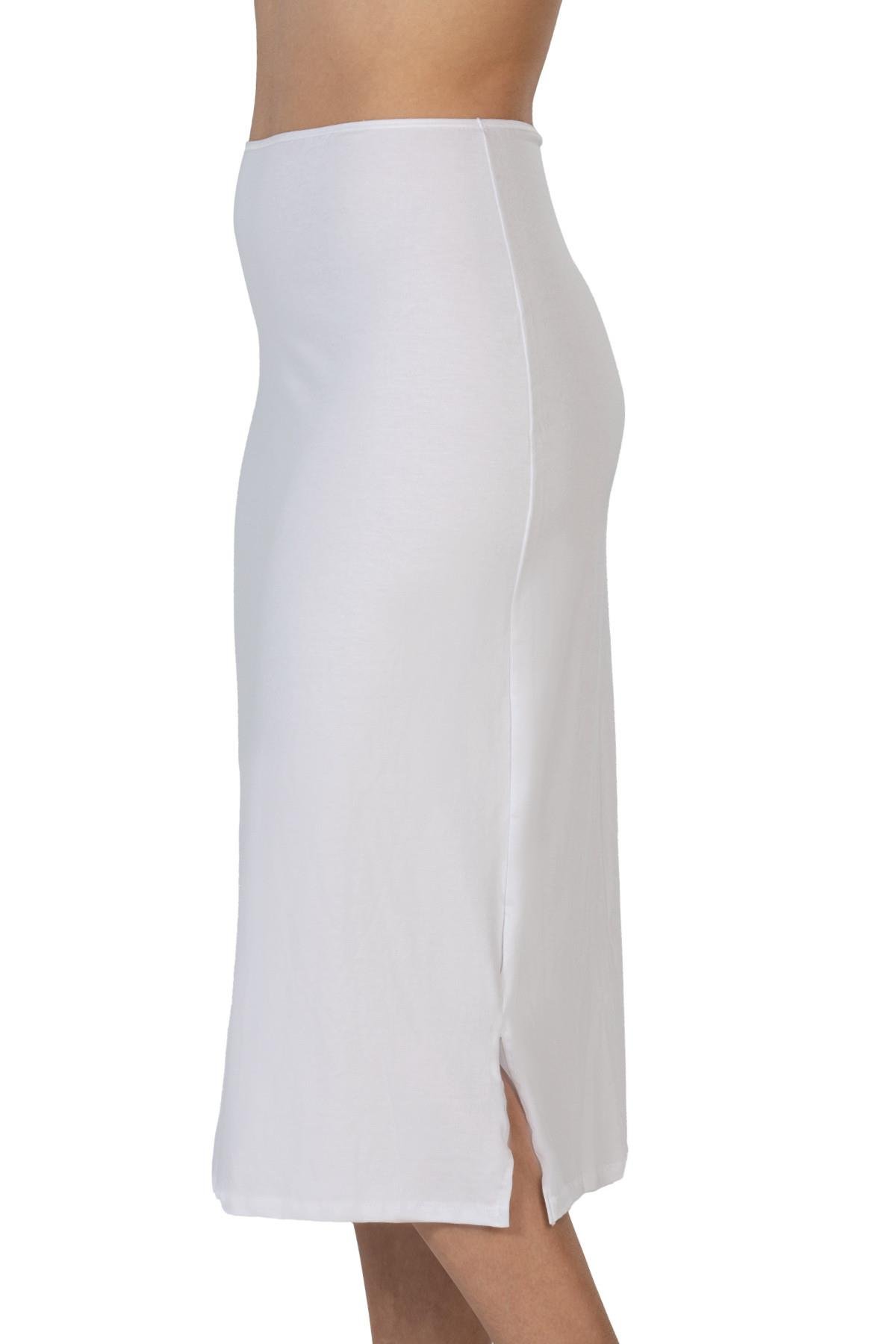 BEYAZ MI Emay 1439 Modal Cotton Uzun Jupon