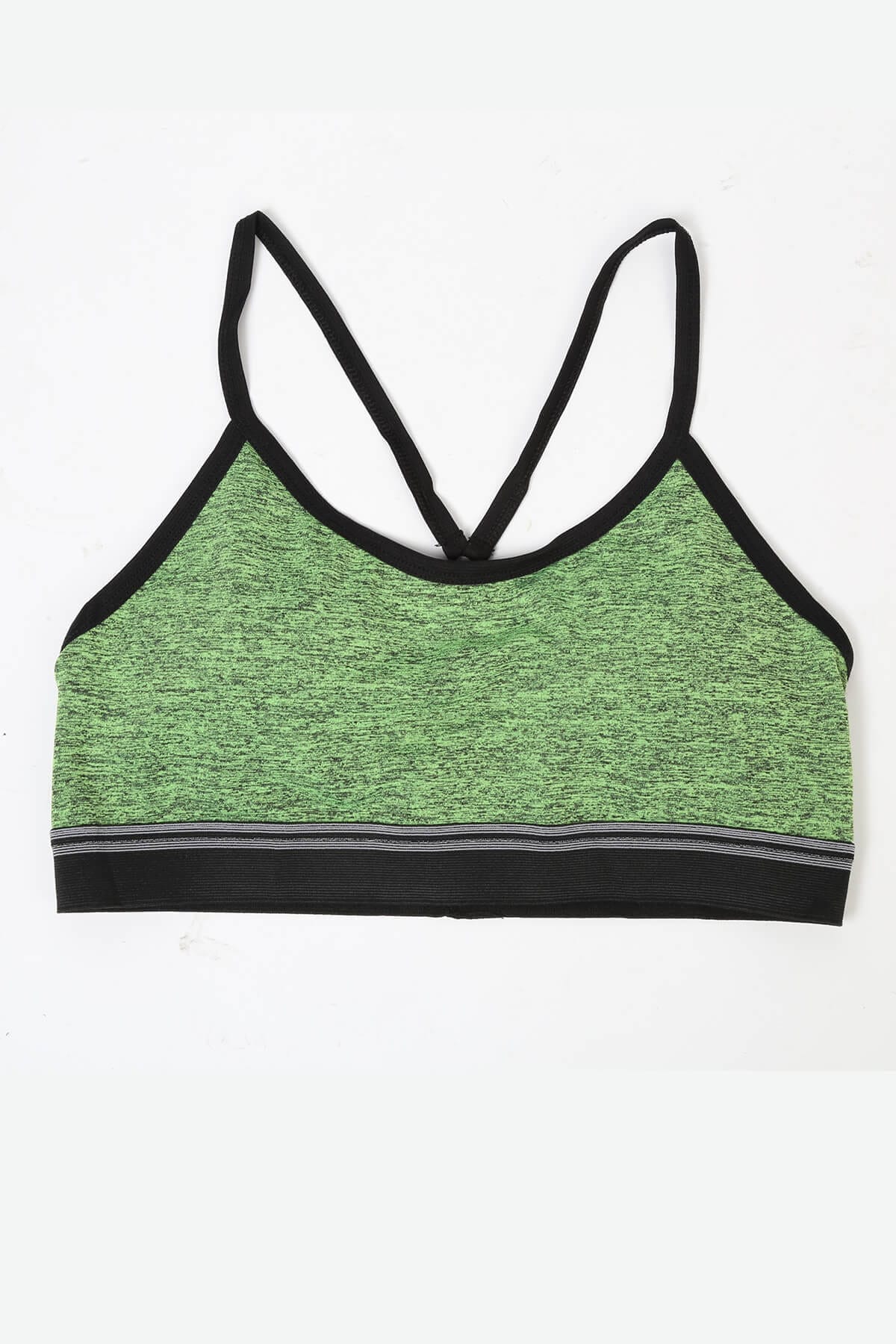 Derya Kurşun Basic Desenli Pedli Büstiyer 529YSL