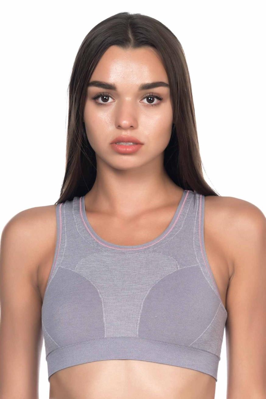 GRİ MI Emay 4026 Double Sporcu Büstiyer