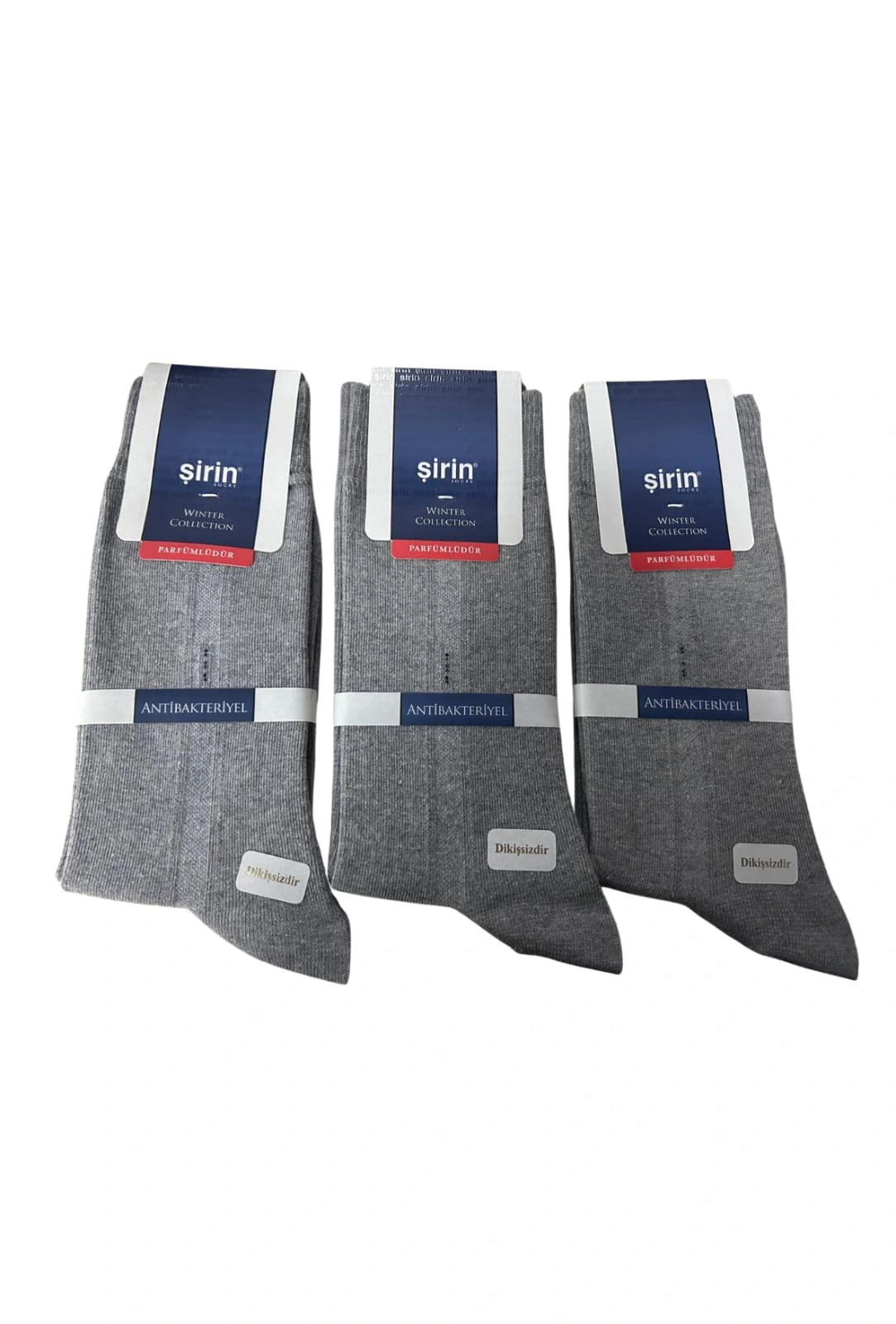 Şirin Antibakteriyel Dikişsiz Erkek Çorabı 6 Adet