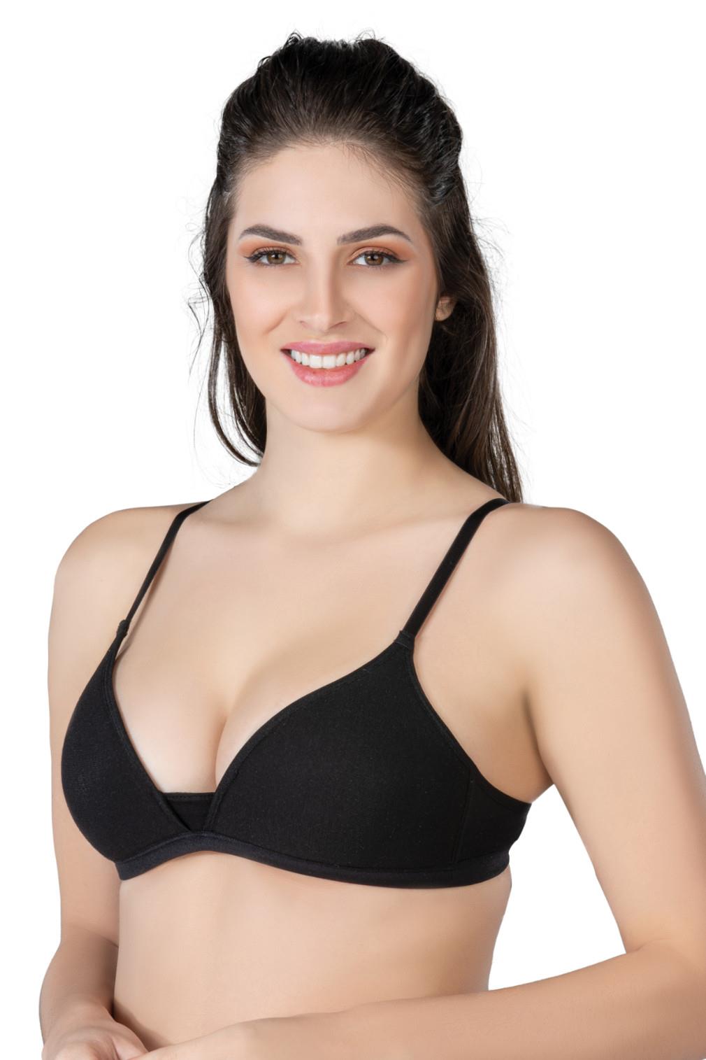 SİYAH MI Emay 1417 Modal Cotton Kaplı Sütyen