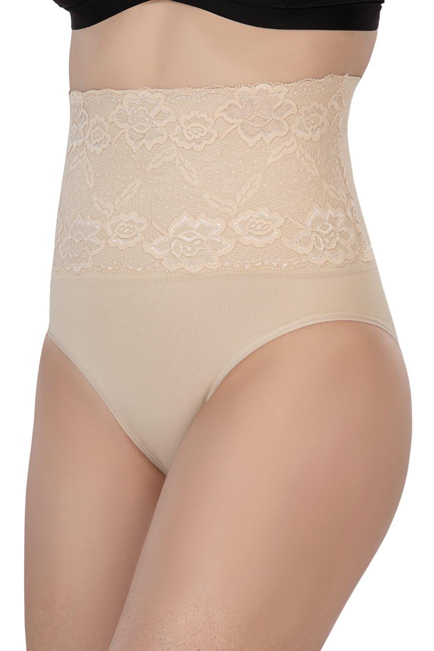 TEN MI Emay 2090 Önü Dantelli Yüksek Bel Slip Korse