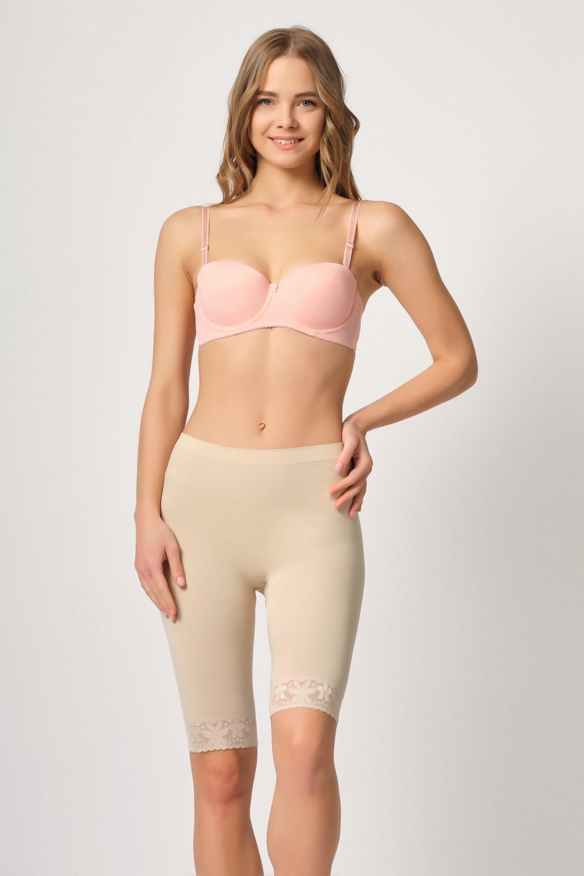 TEN MI Emay 3004 Soft Uzun Paça Dantel Boxer